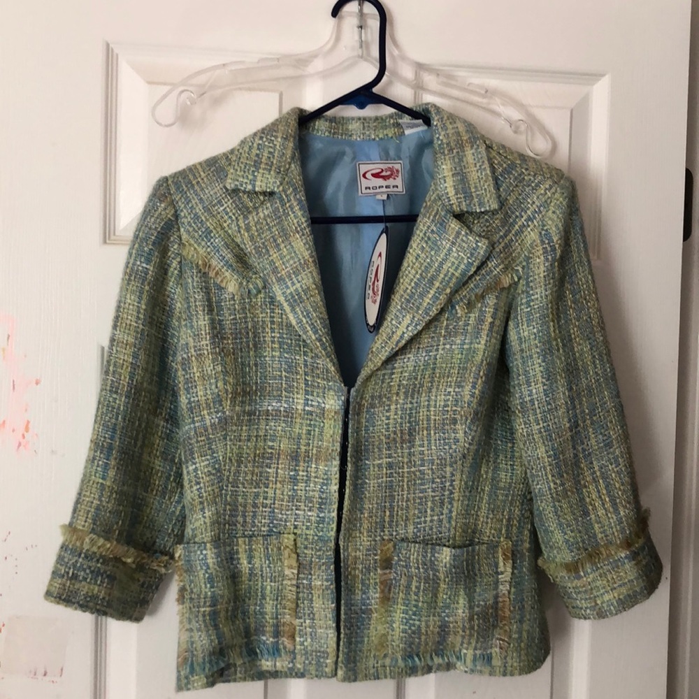 Roper Cropped Blazer